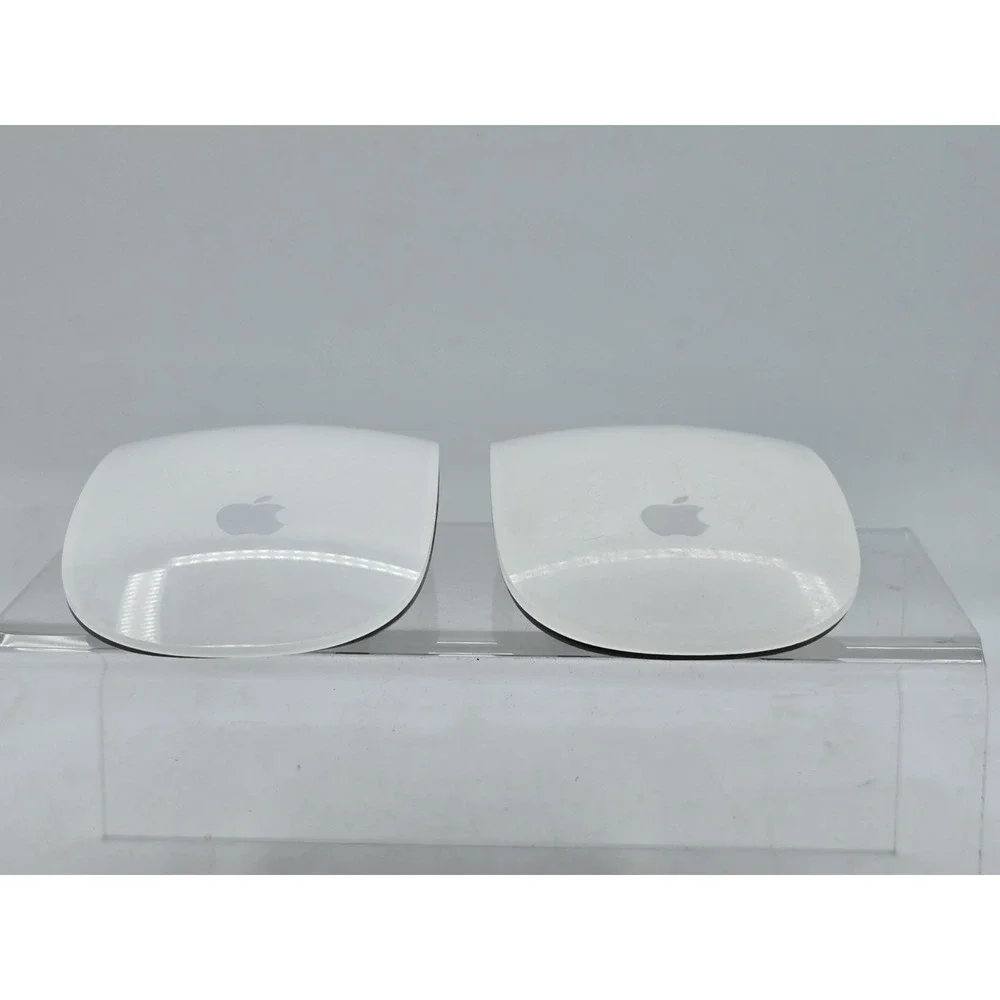2 Lot Apple A1296 MB829LLA Wireless‎ Magic Mouse Bluetooth Mouse FOR PARTS